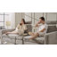 Canapé-lit capitonné modulaire avec rangement amovible de 97 po Atavia-98983639