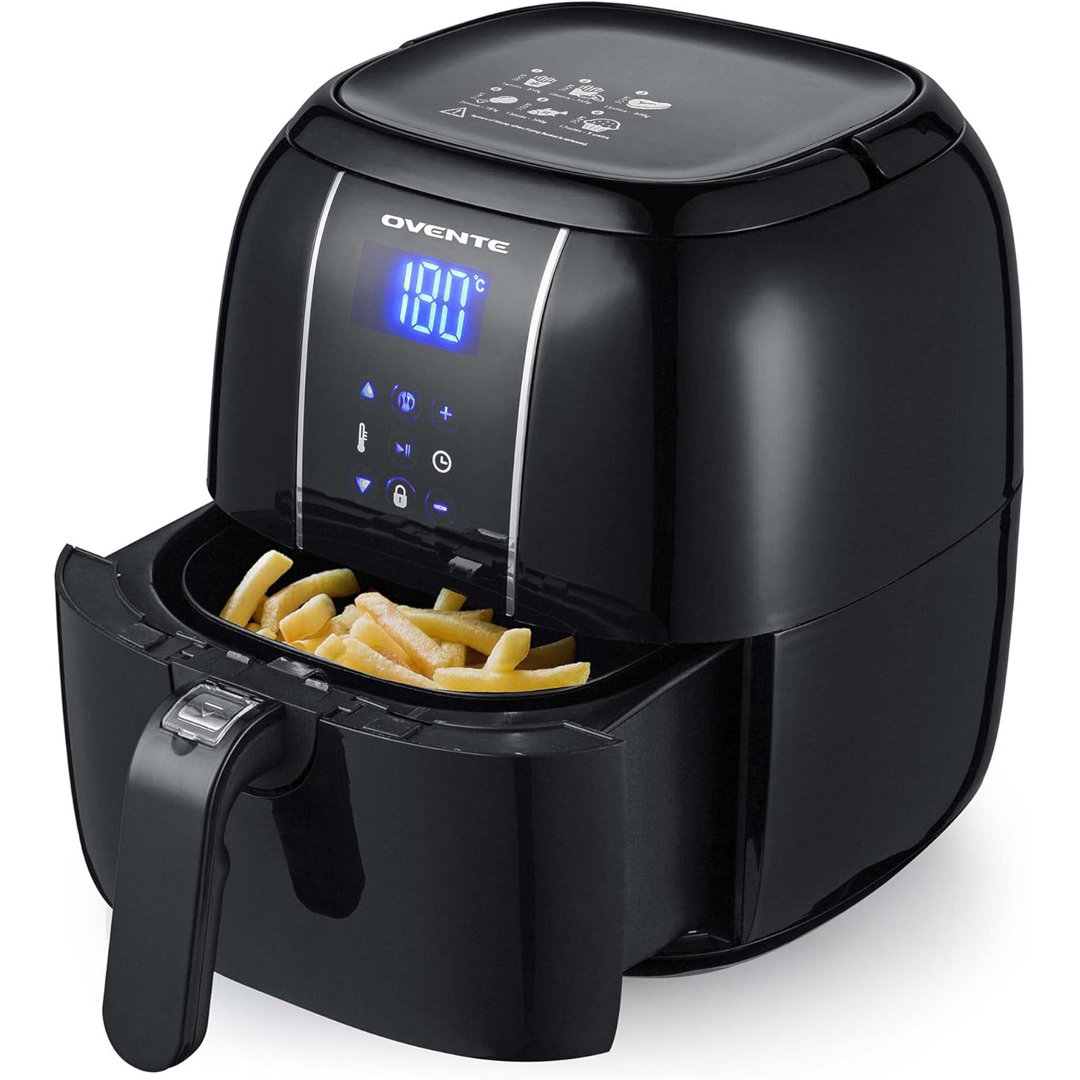 OVENTE Compact Digital Air Fryer 3.2 Quarts Capacity Ovente 