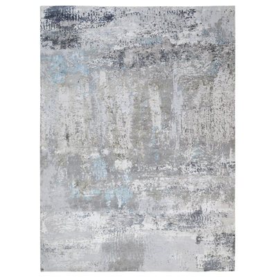 Sarahmarie One-of-a-Kind 9' X 11'10" New Age Area Rug in Gray