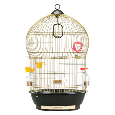 68.5cm Hanging Bird Cage with Perch