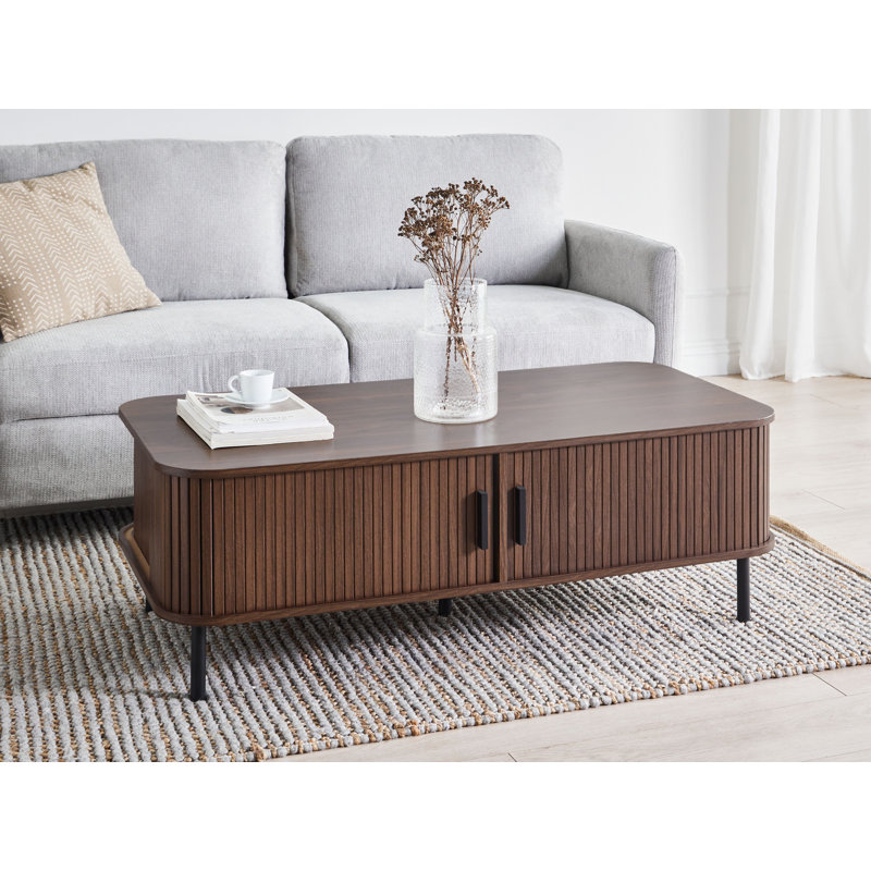 Sundy Four Leg Coffee Table with Storage