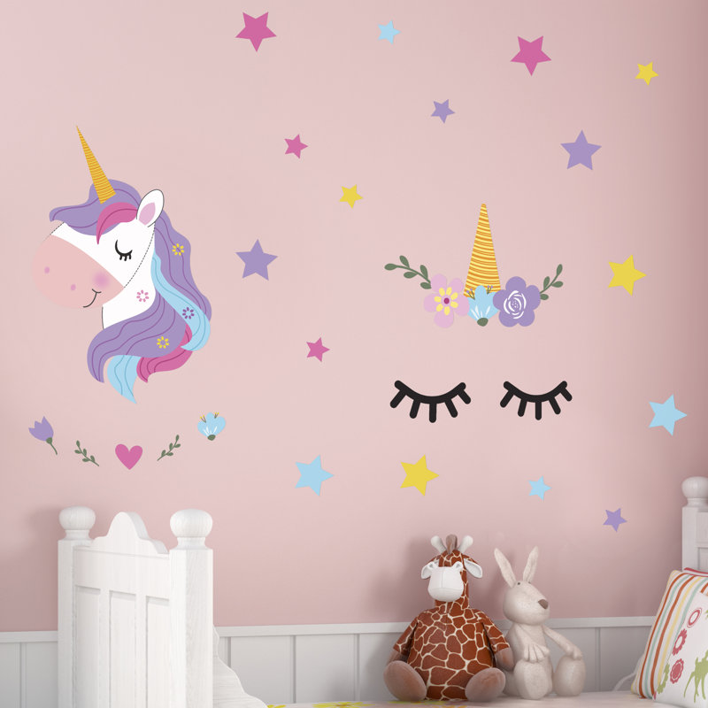 Sleepy Unicorns Kids Wall Sticker