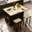Lujane 3-Piece Drop Leaf Kitchen Island Set-387945879-378934733