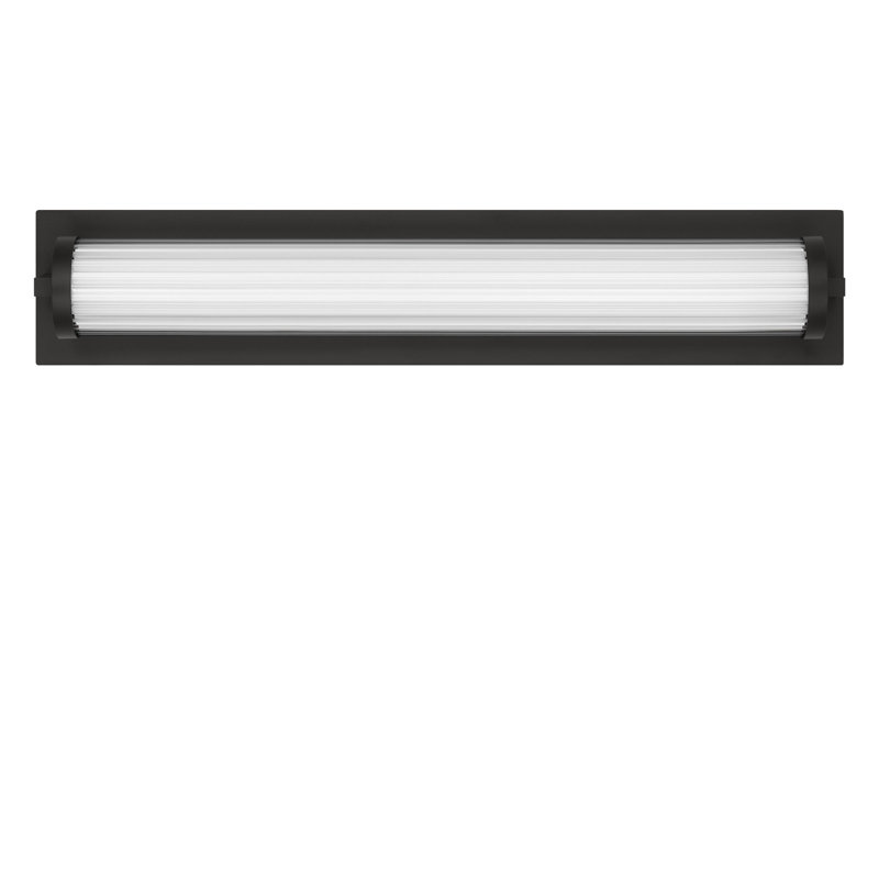 Meuble-lavabo à DEL, H 4,25 po x l 22 po x P 3,87 po, Nuit noire