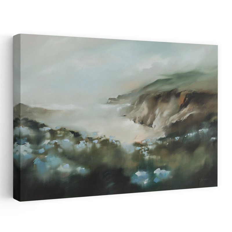 The Oceans Garden, plage éthérée, art océanique, H 60 po x l 40 po