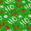 Tapis vert flocon de neige intérieur / extérieur lavable à la machine Ho Ho Ho Xhevrie-476905872