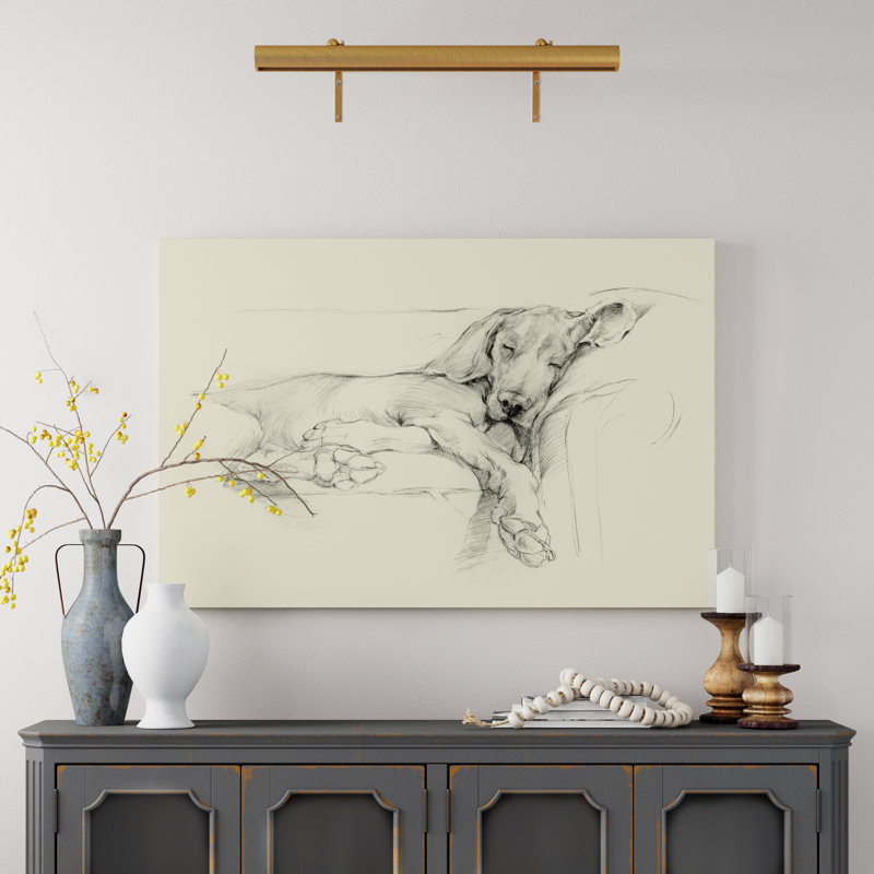 Dog Days I by Ethan Harper - Wrapped Canvas Print, Wrapped Canvas, 20cm H x 30cm W