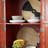 72.4" Tall Storage Cabinet Tall Storage Cabinet With 8 Doors And 4 Shelves ,Bookshelf Living Room, Kitchen, Dining Room, Office  Freestanding Storage Cabinet