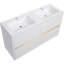 Meuble-lavabo autoportant de 60 pouces avec lavabo et rangement intégrés-1503957761