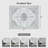 Oriental Inspired Vintage Machine Washable Area with Non-Slip Backing for High Traffic Area, Living Room, Bed Room, Kitchen, Hallway, Entryway Rug-1902325050