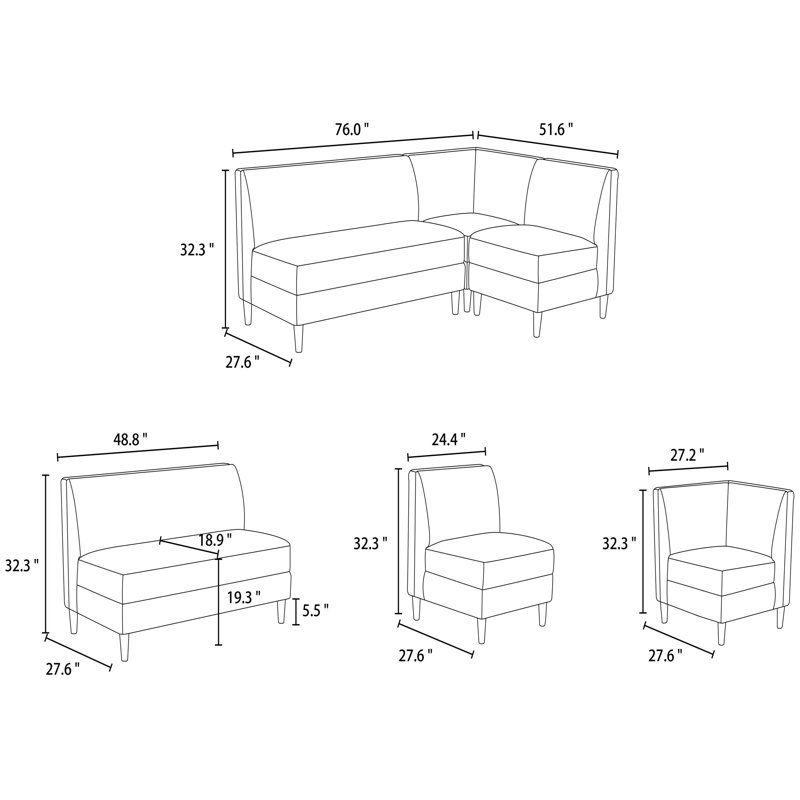Becki Owens x Surya Stinson Dining Chair