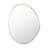 Kerber 28"x36" Irregular Aluminum Framed Modern Bathroom Wall Mirror-278042676
