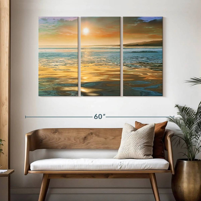 Gillard Ocean Evening Calm, 32" H x 50" W
