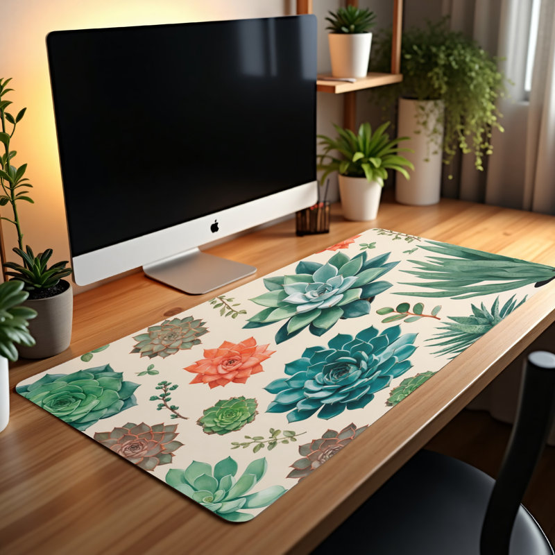 Polyester Desk Pad, 23.6x13.8