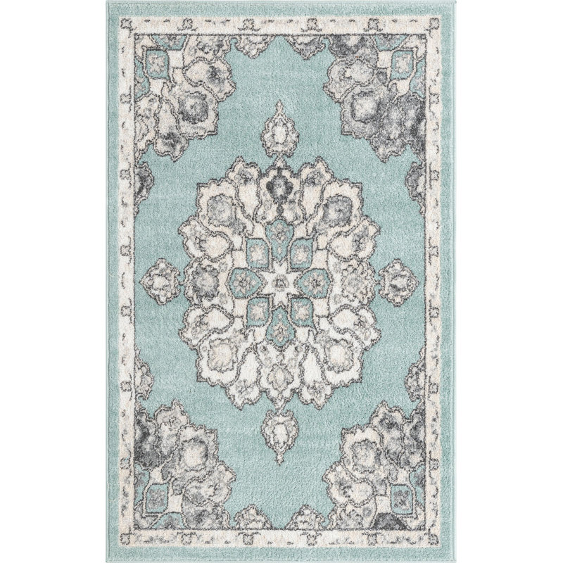 Troayurgh Oriental Indoor Rug, Rectangle 3'3" x 5'3"