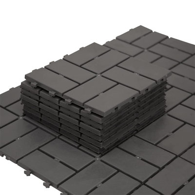 Carreaux de terrasse à emboîtement de patio