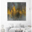 «Black and Gold Abstract» par Danhui Nai-101719033