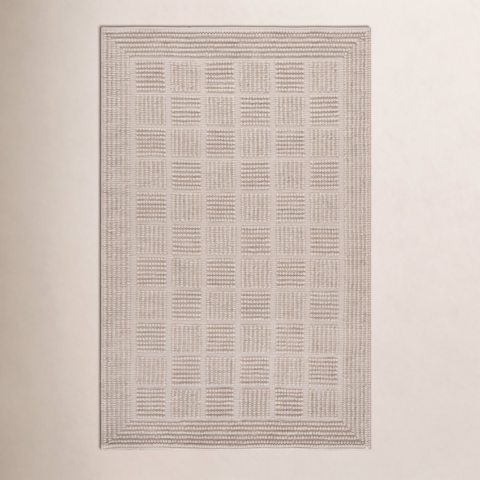 Hand-Woven Wool Rug, Rectangle 9' x 12'