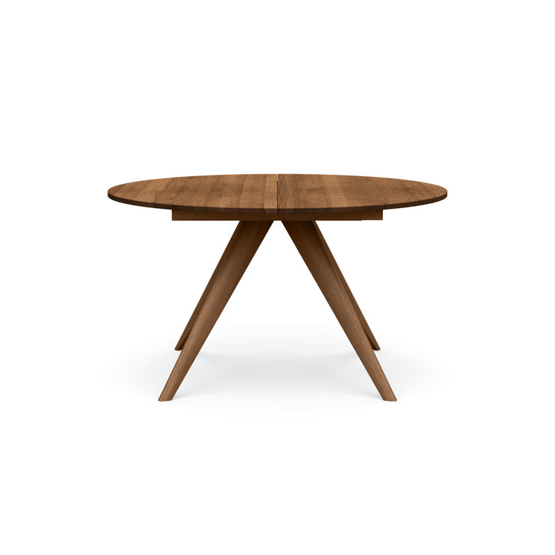 Catalina Round Extension Table, Saddle Cherry, 60" L x 60" W