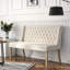 Coshatt Linen Upholstered Bench