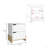 Nightstand, Bedside Table With 2-Drawers-905820139