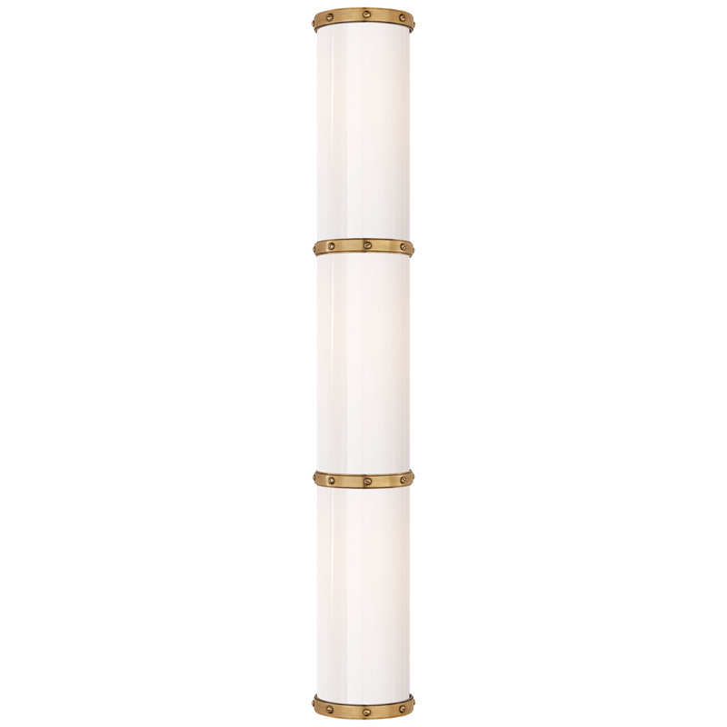 Ralph Lauren Bleeker 1 Light Flush Mount, Natural Brass