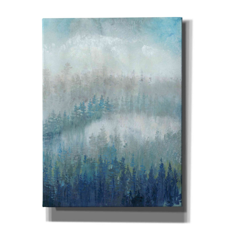 «Above The Mist II» par Tim O'toole, art mural sur toile, H 54 po x l 40 po x P 1,5 po
