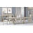 Montsoreau Extendable Pine Round Solid Wood Dining Table