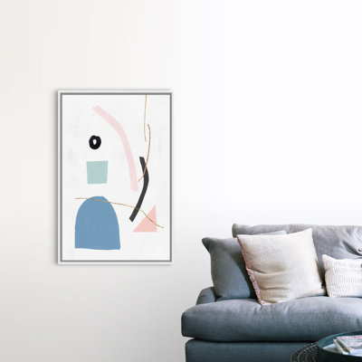 Reproduction d’art sur toile « Precision II blush version » par PI studio