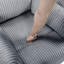 Fauteuil d'appoint en tissu velours côtelé-11672978