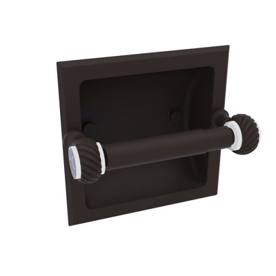 Porte-papier hygiénique encastré Jarrell Twisted accents