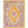 Christa Southwestern Orange/Fuchsia Area Rug