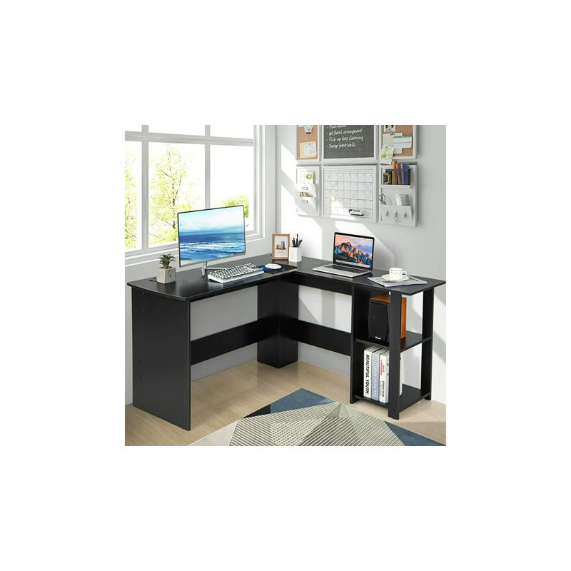 Collene L-Shaped Writing Desk