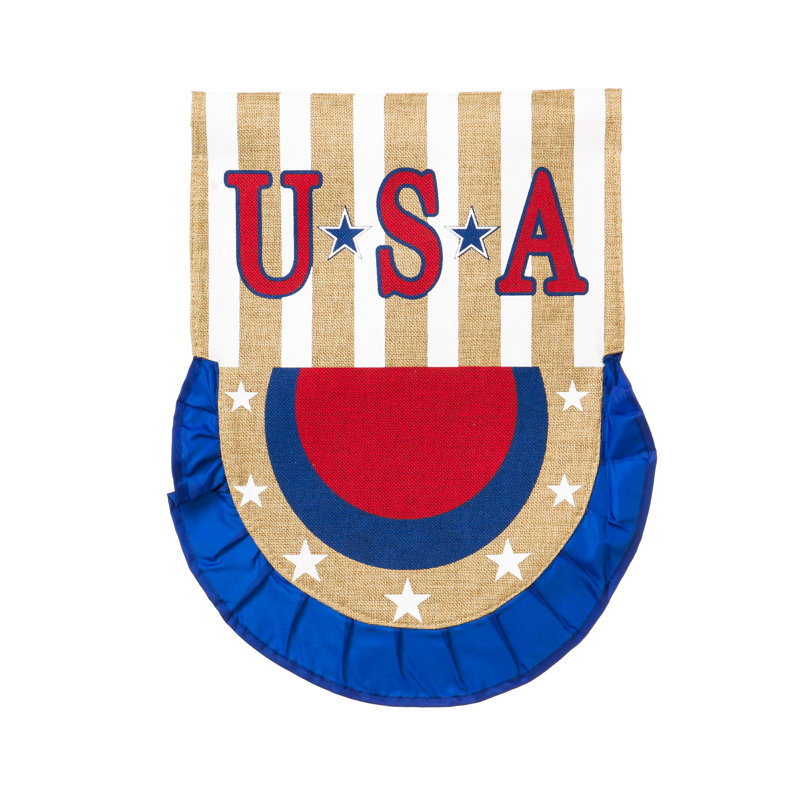 Drapeau de jardin usa bunting