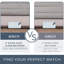 Matelas de futon de plancher épais de 6 po Kumari-458159317-458159314