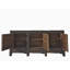 3 Door Black Farmer's Sideboard
