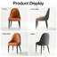 Chaise d'appoint rembourrée en similicuir Frania-1650723340-1659405641