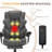 Executive Office Chair with 6-point Massage, Footrest-238746062