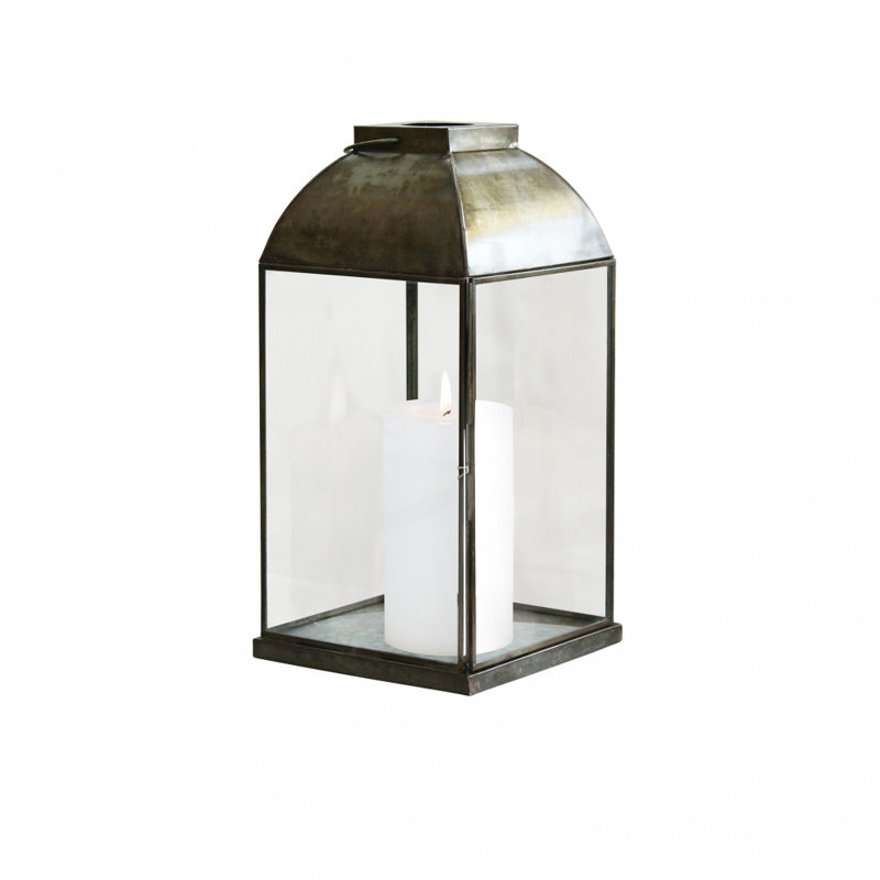 Lantern, 42cm H x 20cm W x 20cm D