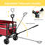 Chariot utilitaire pliable avec roulettes-115212538