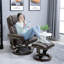 Fauteuil inclinable de massage avec repose-pieds HOMcom