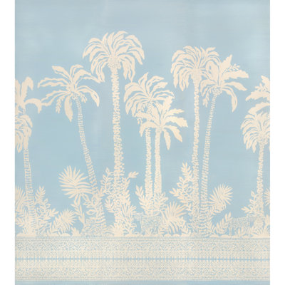 Lilly Pulitzer Palms Way Mural