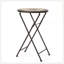 Table de bout en argent
