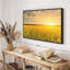 «Sunset Field», reproduction sur toile-853213850