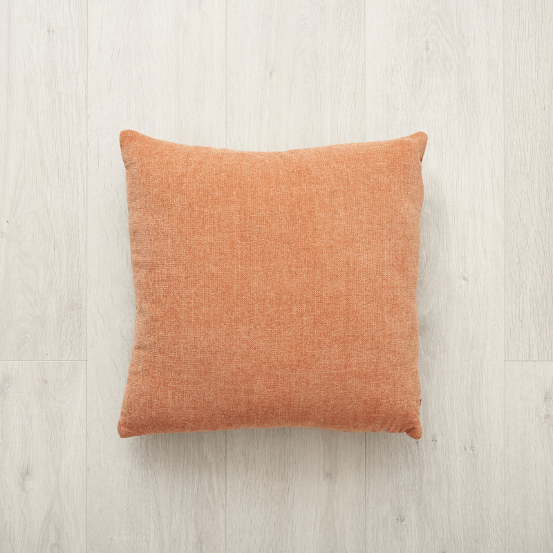 Polemenakos Square Cushion, Terracotta