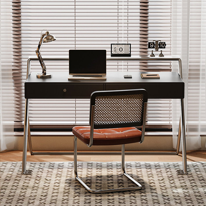 Bureau de rangement 2 tiroirs Modern Creative Design, H 37,4 po x l 62,99 po x P 23,62 po