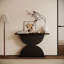 Console de 47 po en bois moderne avec lumière DEL, table d'entrée / canapé | Idée de cadeau