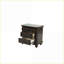 Table de chevet 2 tiroirs Traditional