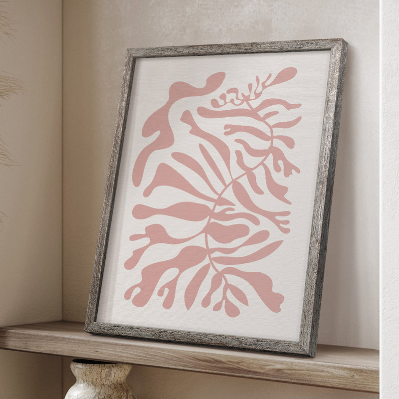 Matisse LVII, reproduction d'art encadrée - bois massif, H 11 po x l 9 po