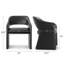 Fauteuil rembourré en similicuir-459764574